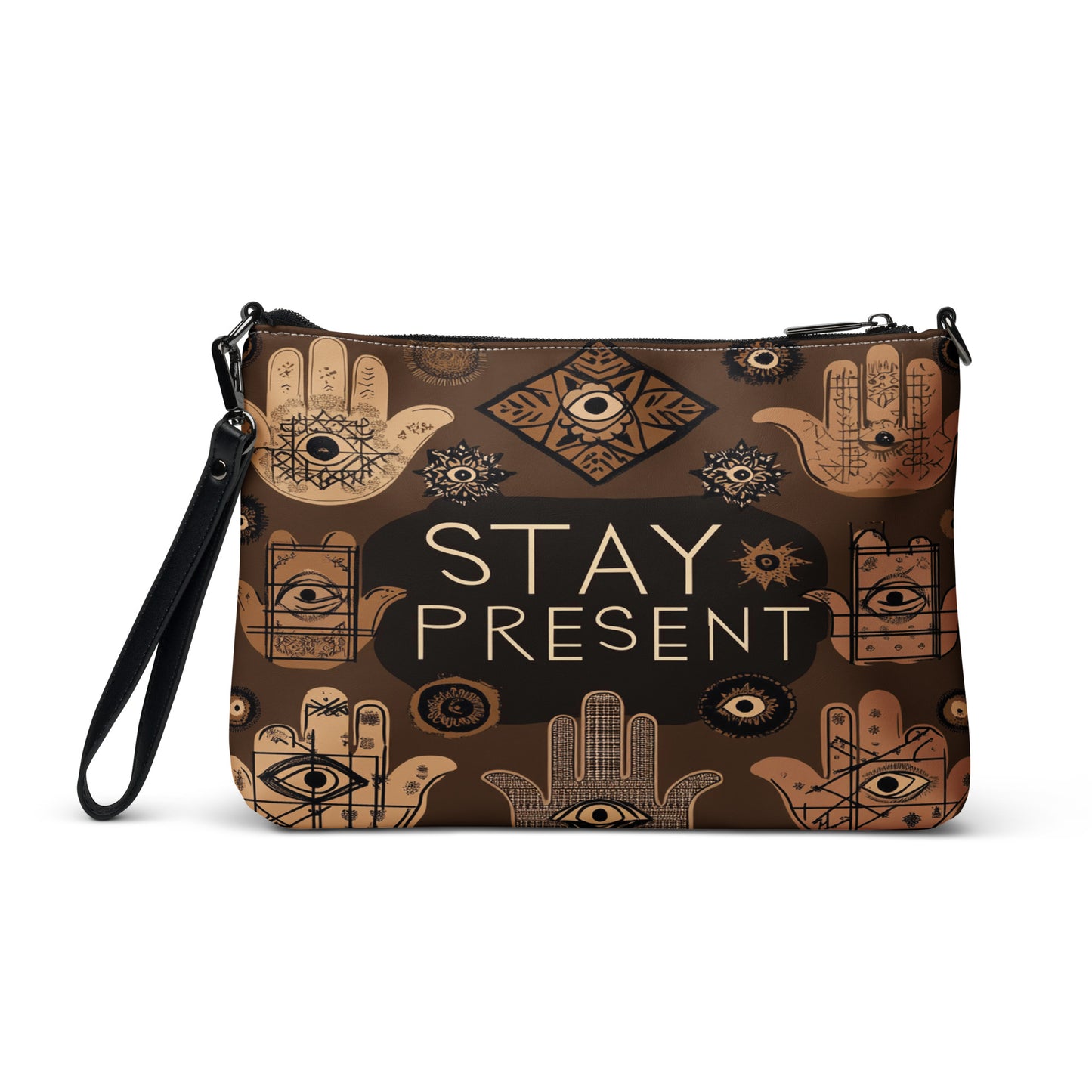Stay Present Crossbody Bag – Bold design and practical features combine elegance and functionality for your everyday carry needs